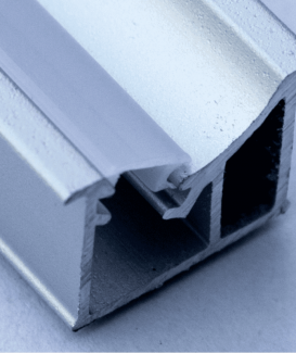 45° Emitting in-Cabinet aluminium profile